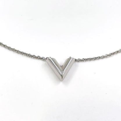 Louis Vuitton Escential V Metal Silver Necklace M63197