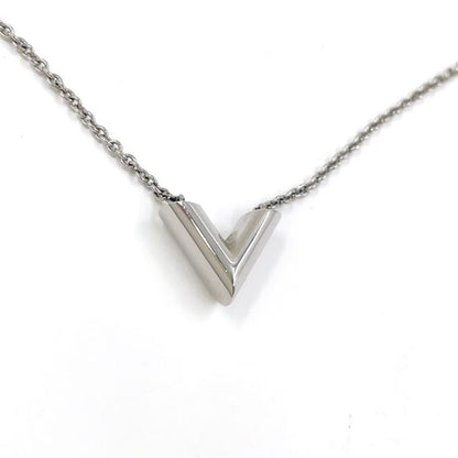 Louis Vuitton Escential V Metal Silver Necklace M63197