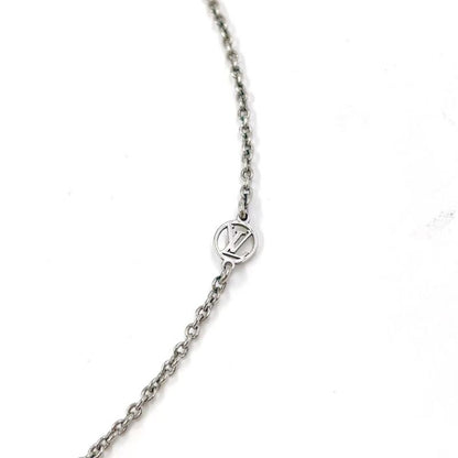 Louis Vuitton Escential V Metal Silver Necklace M63197