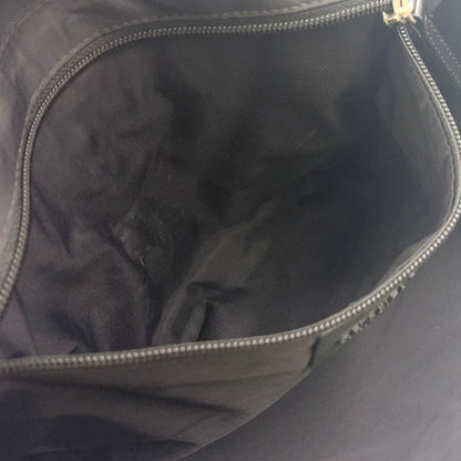 Chanel Sport Line Logo Serial No 9 Leather X Nylon X Felt Black Shoulder Bag