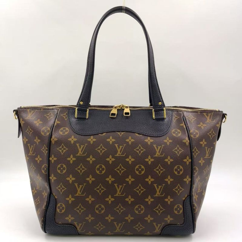 Louis Vuitton Estrella Monogram Without Shoulder Strap Leather X PVC Brown X