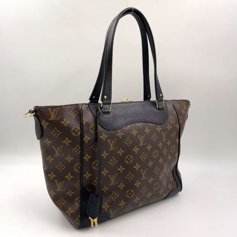 Louis Vuitton Estrella Monogram Without Shoulder Strap Leather X PVC Brown X
