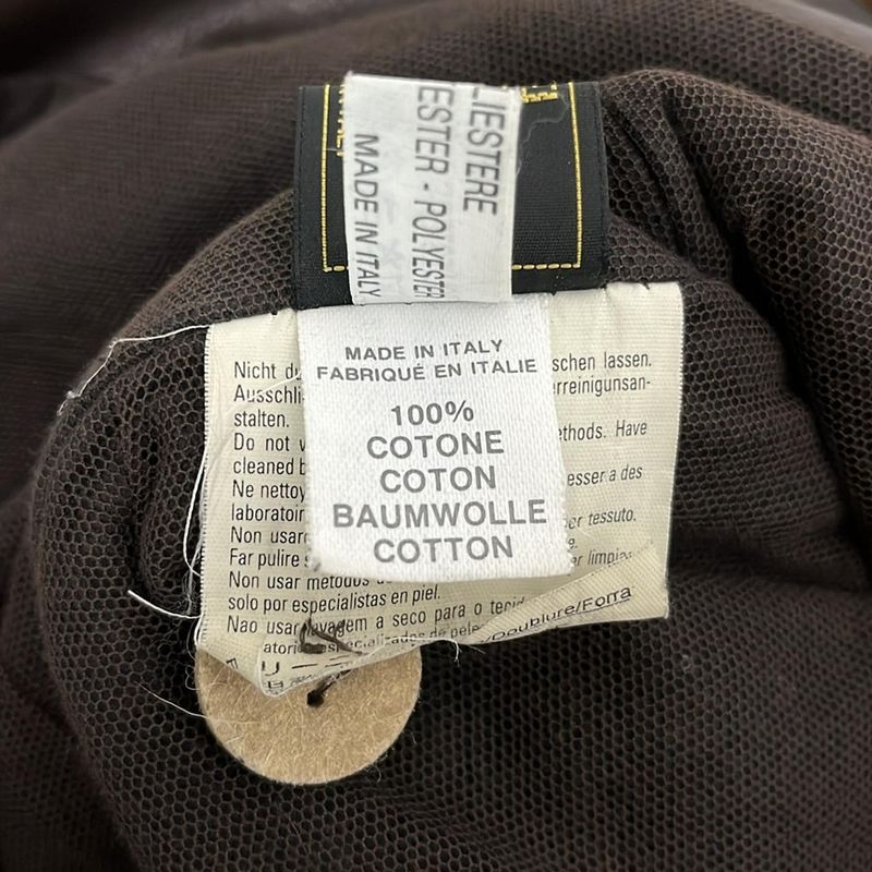 Fendi Coat Size 44 L Women's - Dark Brown Long Sleeves Fall Winter