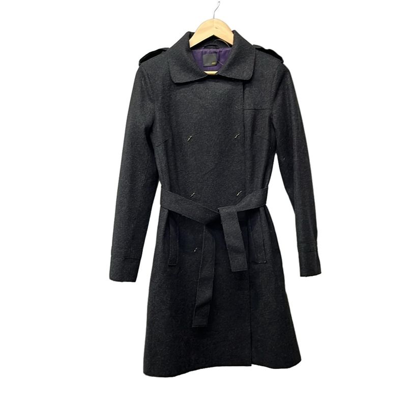 Fendi Coat Size 38 S Women - Black Long Sleeves Winter