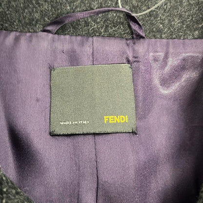 Fendi Coat Size 38 S Women - Black Long Sleeves Winter