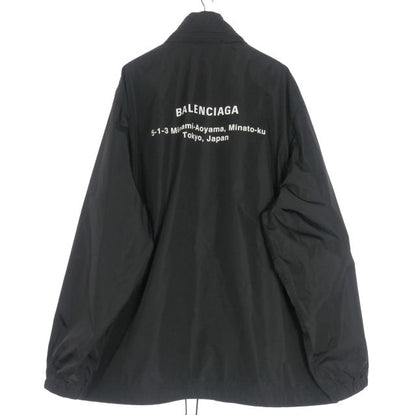 Balenciaga Aoyama Store Limited 20AW Nylon Jacket Blouson Long Sleeve XS Black