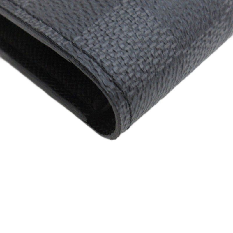 Louis Vuitton Damier Graphite Portefeuille Marco Bifold Wallet N62664 Black AA