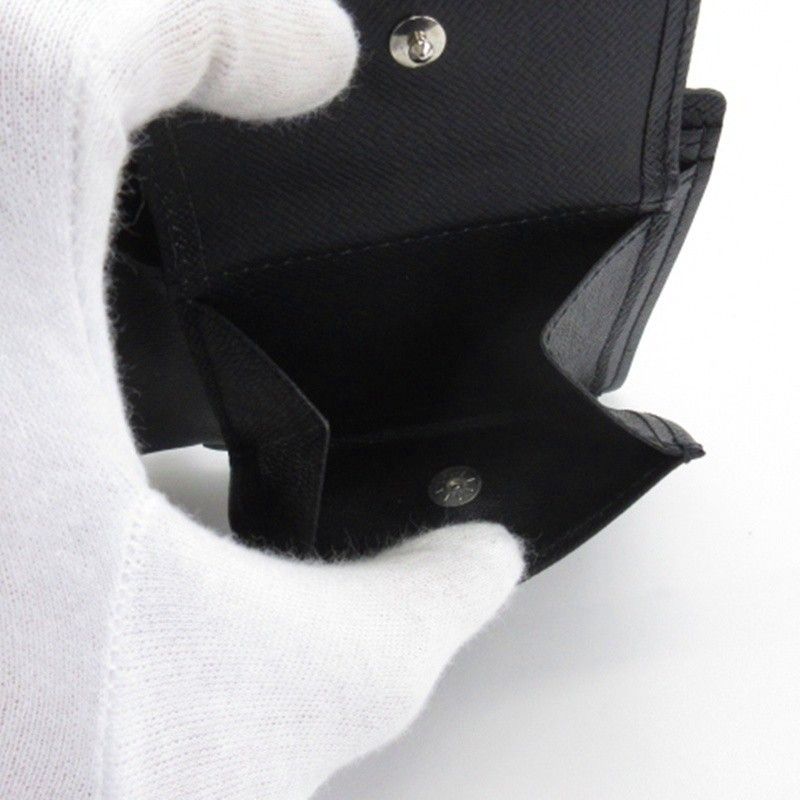 Louis Vuitton Damier Graphite Portefeuille Marco Bifold Wallet N62664 Black AA