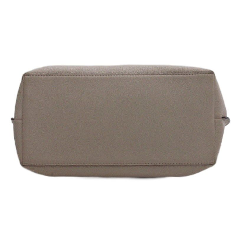 Louis Vuitton Lock Me Go Tote Bag Leather M56107 Beige