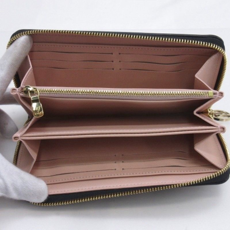 Louis Vuitton Monogram Zippy Wallet Coussin Long Wallet Round Zipper M12152