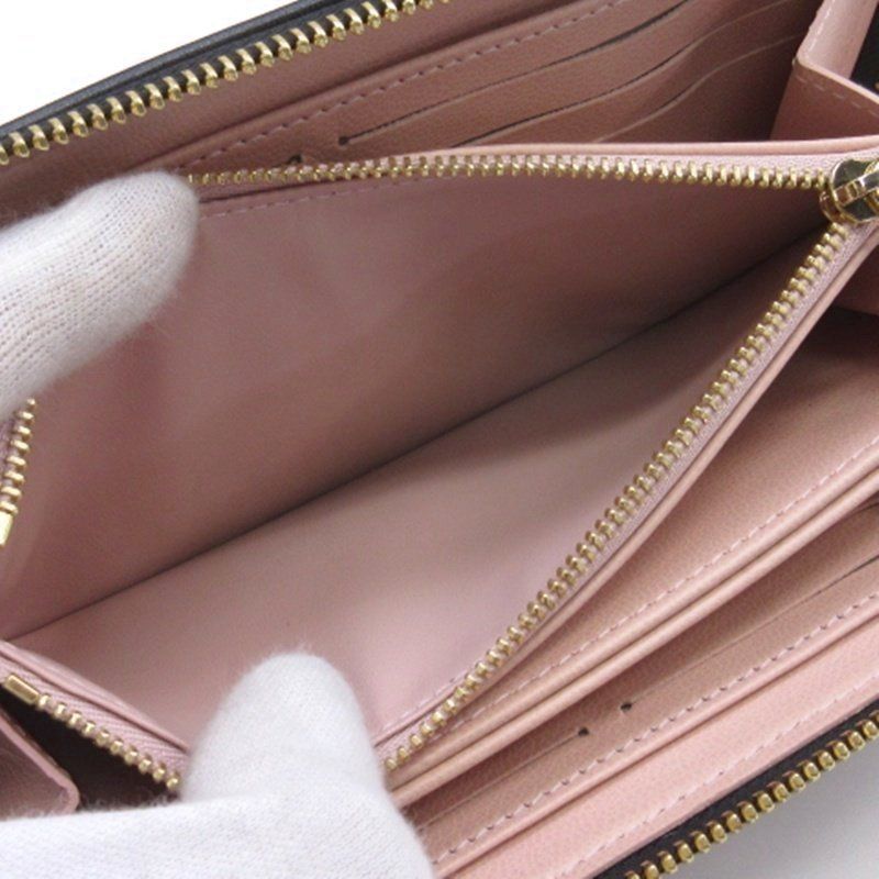 Louis Vuitton Monogram Zippy Wallet Coussin Long Wallet Round Zipper M12152