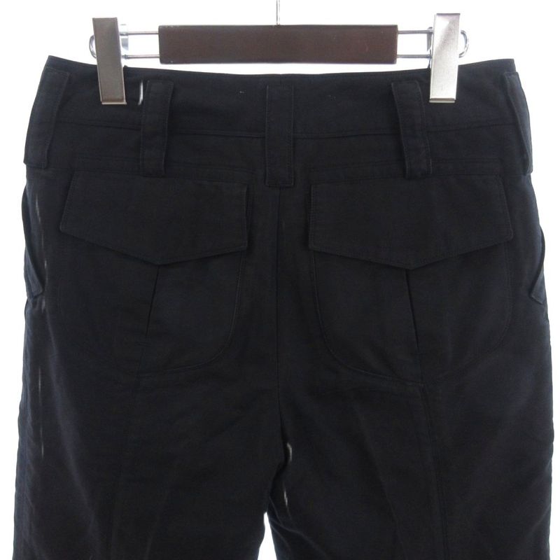 Louis Vuitton Shorts Half Pants Zip Fly Cotton Black 36 - GY19 AA
