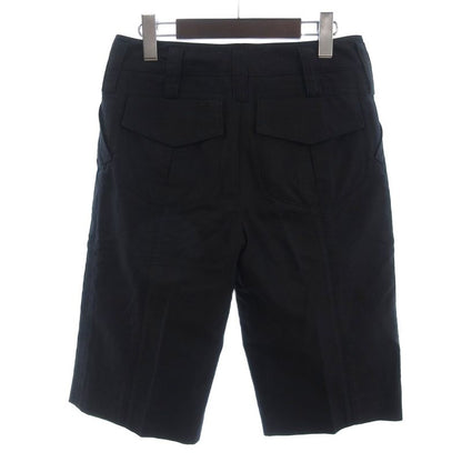 Louis Vuitton Shorts Half Pants Zip Fly Cotton Black 36 - GY19 AA