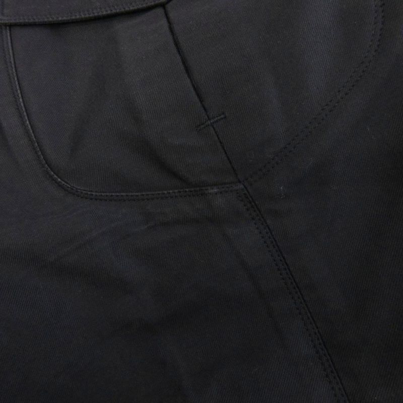 Louis Vuitton Shorts Half Pants Zip Fly Cotton Black 36 - GY19 AA