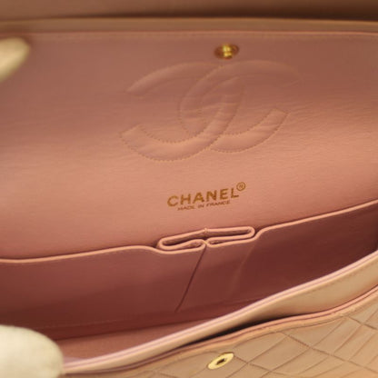Chanel No 6 A01112 Pink Lamb Ghardware W Flap Matelasse 25