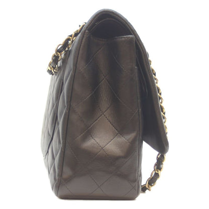 Chanel No 19 A58601 Black Lamb Ghardware W Flap Deca Matelasse Maxi 34