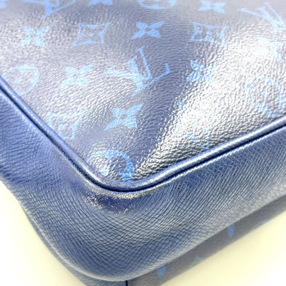 Louis Vuitton Outdoor Messenger PM Taiga Lama Taiga Lama Cobalt Leather × PVC