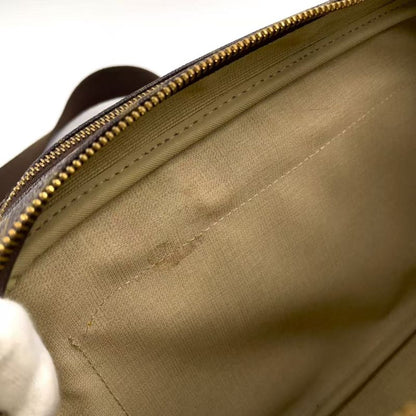 Louis Vuitton Reporter PM Monogram Leather × PVC Brown Shoulder Bag Gold M45254
