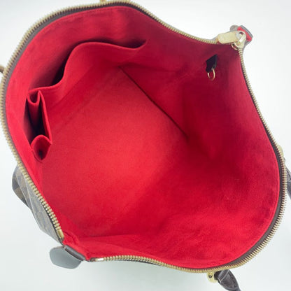 Louis Vuitton Saleya MM Damier Ebene Damier Ebene Serial Number Unclear Leather