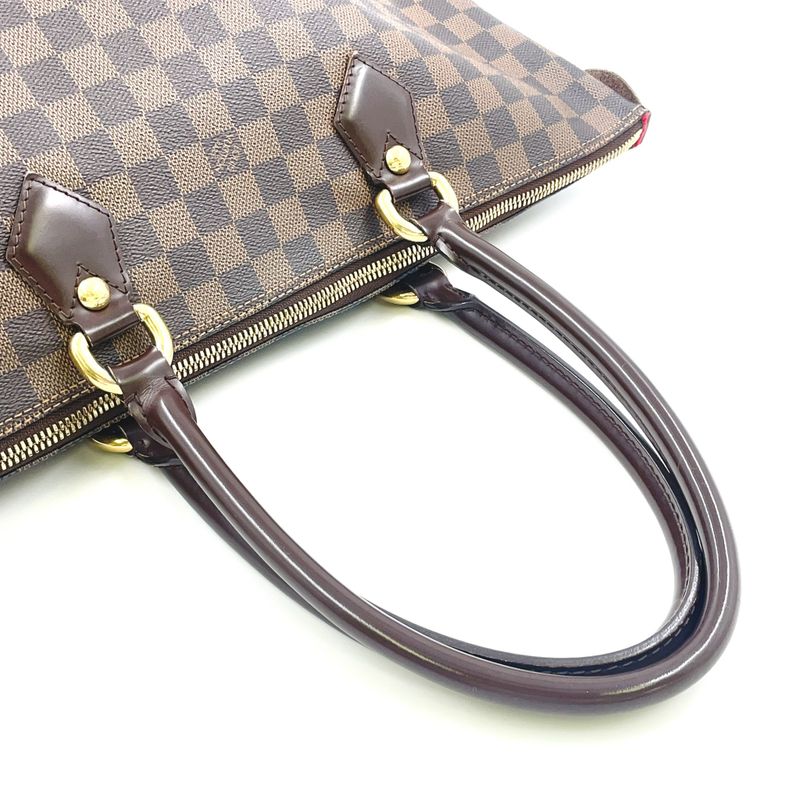 Louis Vuitton Saleya MM Damier Ebene Damier Ebene Serial Number Unclear Leather