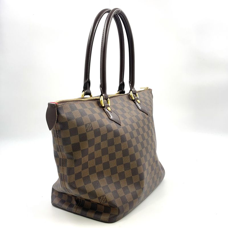 Louis Vuitton Saleya MM Damier Ebene Damier Ebene Serial Number Unclear Leather