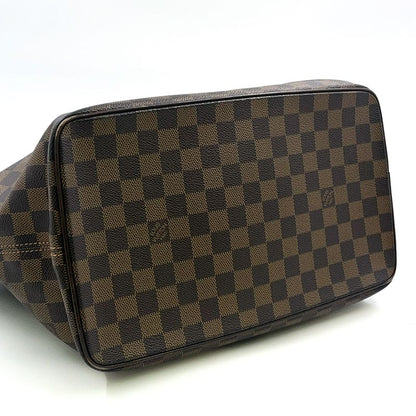 Louis Vuitton Saleya MM Damier Ebene Damier Ebene Serial Number Unclear Leather