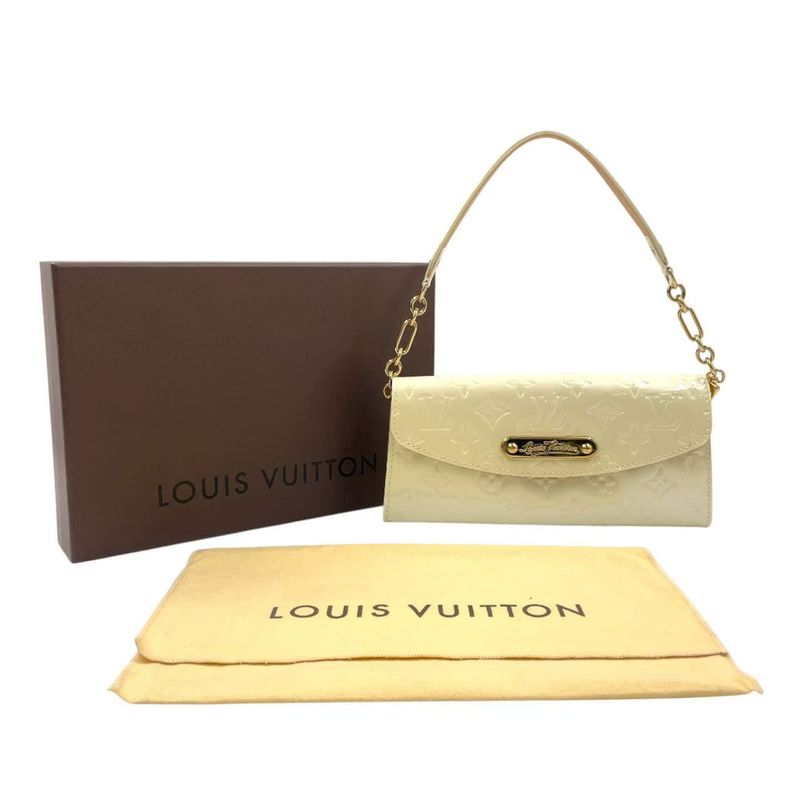 Louis Vuitton Sunset Bluebird Monogram Vernis Monogram Vernis Enamel Leather