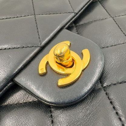 Chanel Matelasse Chain Serial No 1 Lambskin Black Shoulder Bag Gold