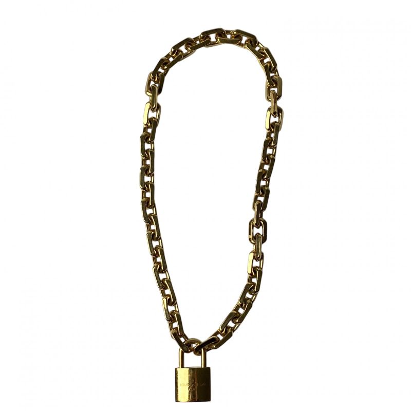 Louis Vuitton Men's Collier LV Edge Cadena Necklace Mp2993