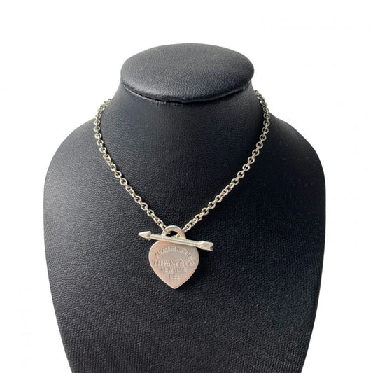 Tiffany & Co Tiffany Women's Necklace 925 Return to Lovestruck Heart Tag