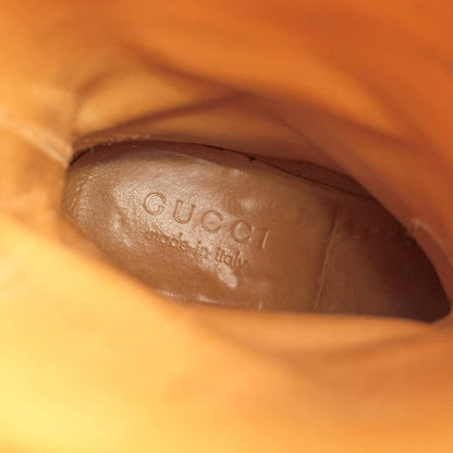 Gucci Long Boots Shoes Women Leather Genuine Brown 121952 Pecos Boots Leather