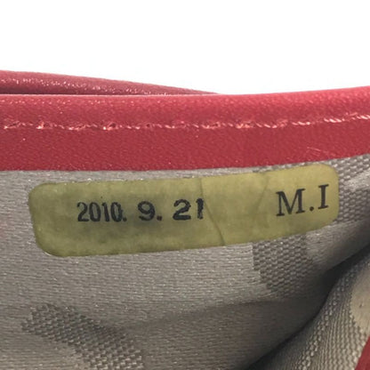 Chanel Long Wallet CC Coco A26717 Leather Red