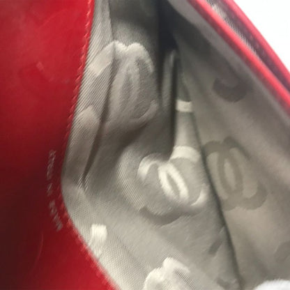 Chanel Long Wallet CC Coco A26717 Leather Red