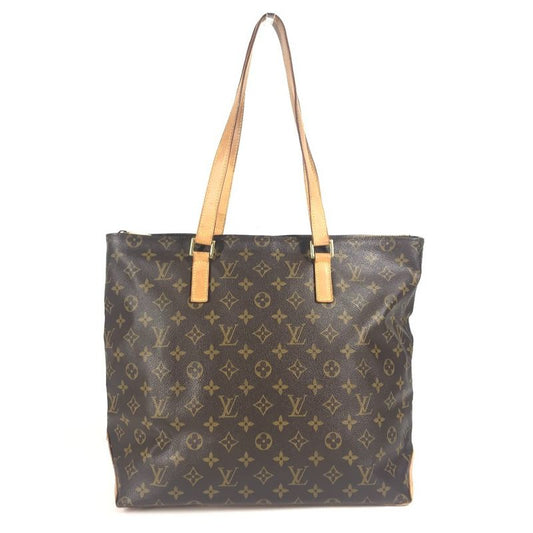 Louis Vuitton Shoulder Bag Cabas Mezzo M51151 Monogram Canvas Brown