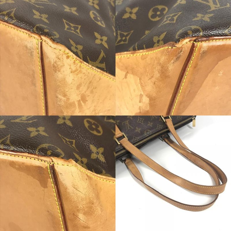 Louis Vuitton Shoulder Bag Cabas Mezzo M51151 Monogram Canvas Brown