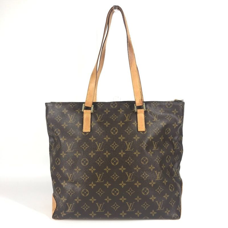 Louis Vuitton Shoulder Bag Cabas Mezzo M51151 Monogram Canvas Brown