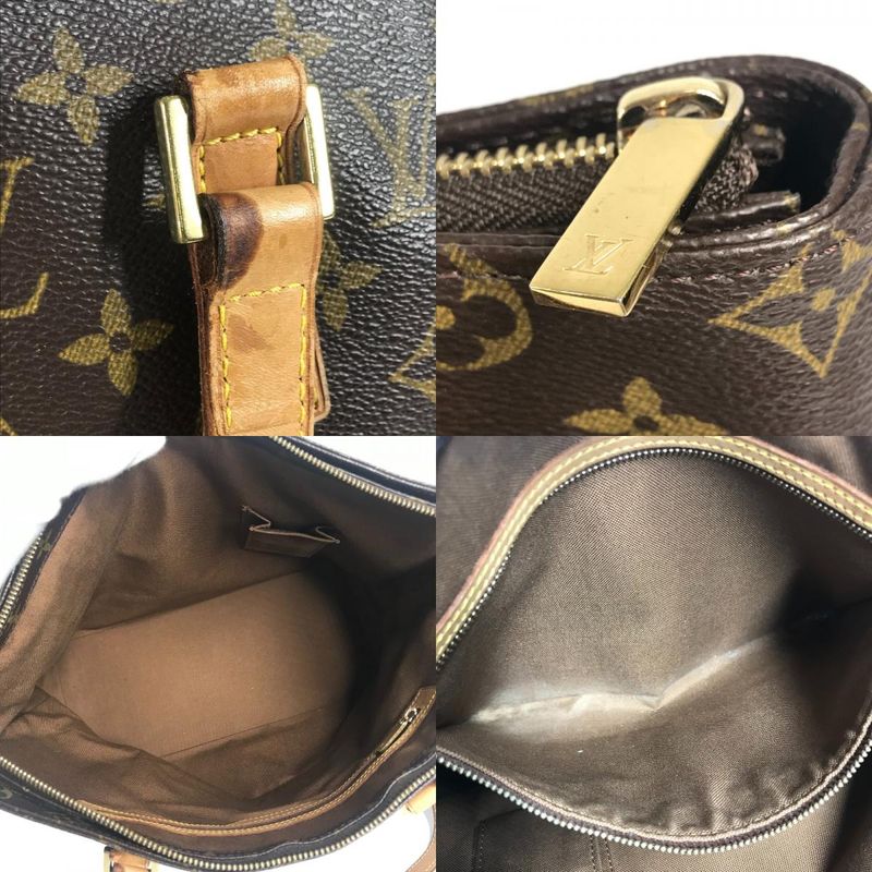 Louis Vuitton Shoulder Bag Cabas Mezzo M51151 Monogram Canvas Brown