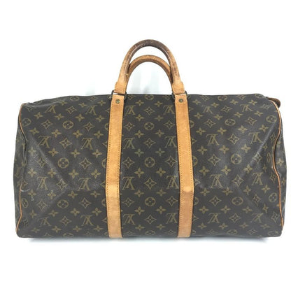 Louis Vuitton Boston Bag Keepall 50 Keepall 50 M41426 Monogram Canvas Brown