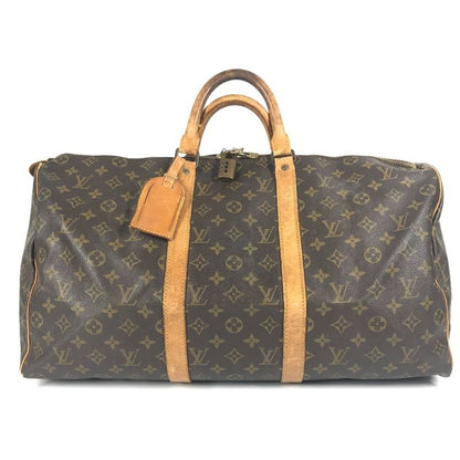 Louis Vuitton Boston Bag Keepall 50 Keepall 50 M41426 Monogram Canvas Brown