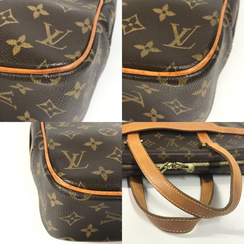 Louis Vuitton Tote Bag Porte Documents Pegas M53343 Monogram Canvas Brown
