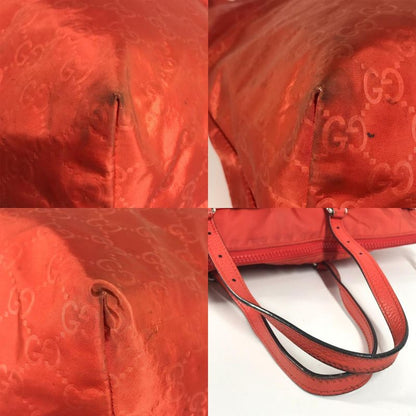 Gucci Shoulder Bag 387067 Nylon Orange