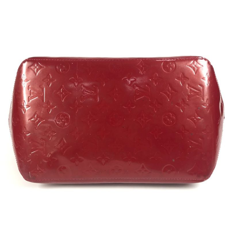 Louis Vuitton Shoulder Bag Verbeu GM Verbeu GM M93587 Monogram Vernis Canvas Red