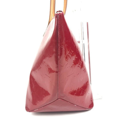 Louis Vuitton Shoulder Bag Verbeu GM Verbeu GM M93587 Monogram Vernis Canvas Red