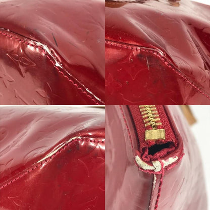 Louis Vuitton Shoulder Bag Verbeu GM Verbeu GM M93587 Monogram Vernis Canvas Red