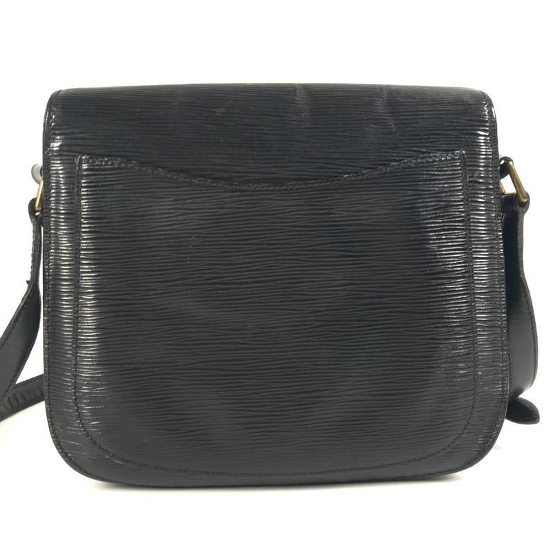 Louis Vuitton Shoulder Bag Saint-cloud M52192 Epi Leather Noir Black
