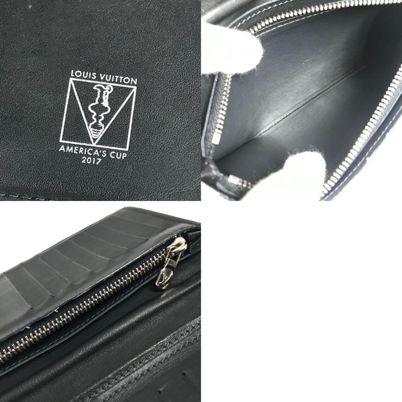 Louis Vuitton Portefeuille Blazer Long Wallet N41593 Damier Cobalt Canvas Navy