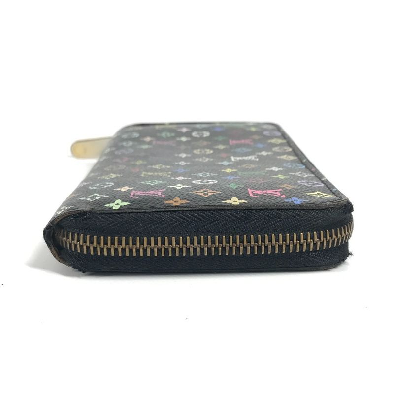 Louis Vuitton Long Zippy Wallet M60050 Monogram Multicolor Canvas Noir Black