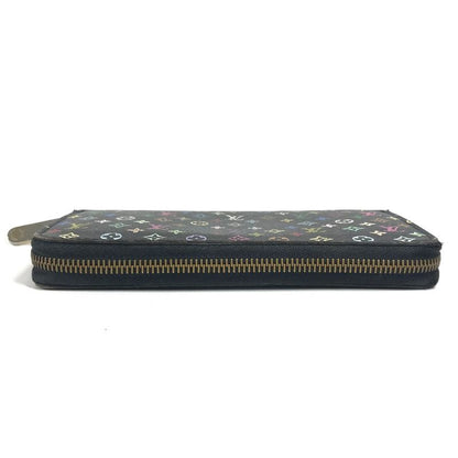 Louis Vuitton Long Zippy Wallet M60050 Monogram Multicolor Canvas Noir Black