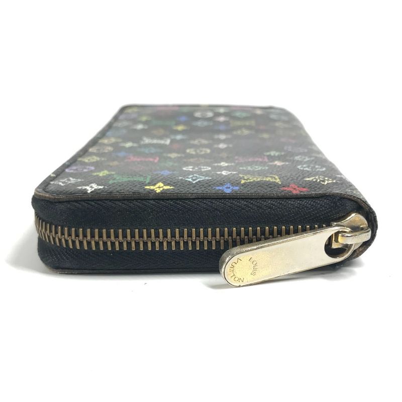 Louis Vuitton Long Zippy Wallet M60050 Monogram Multicolor Canvas Noir Black