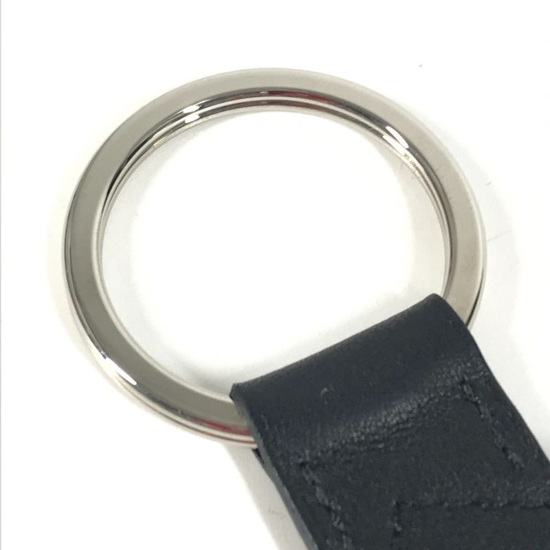 Hermes Card Case City Pass Shark Leather Black